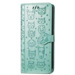 Lederhüllen Xiaomi Redmi Note 14 5g Tiere