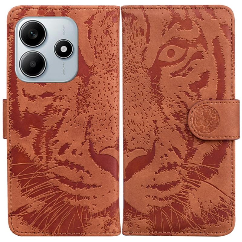 Lederhüllen Xiaomi Redmi Note 14 5g Tigerprint