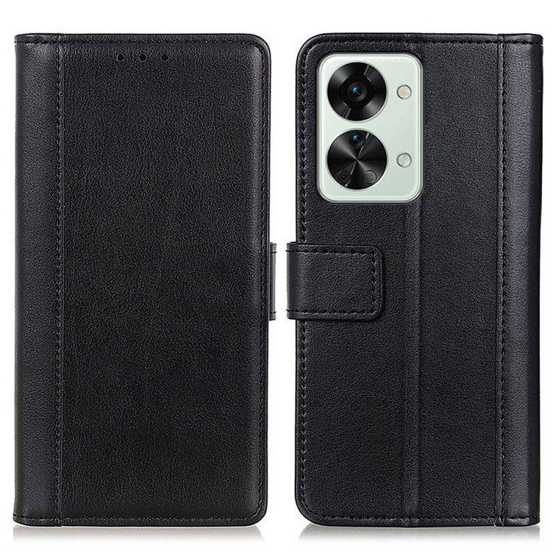Lederhüllen Für OnePlus Nord 2T 5G Leder-styling
