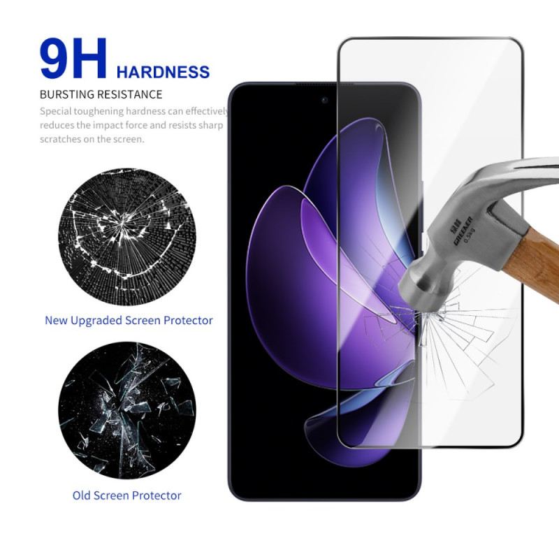 Displayschutzfolie Aus Gehärtetem Glas Für Oppo Reno 13f 4g / 5g / Fs 5g