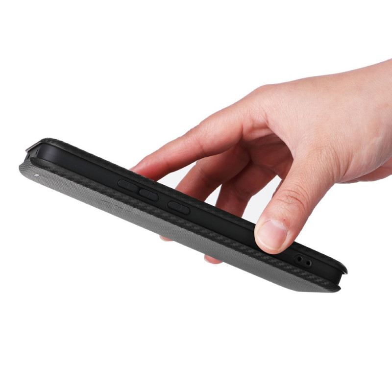 Flip Case Für Oppo Reno 13f 4g / 5g / 13 Fs 5g Carbonfaser