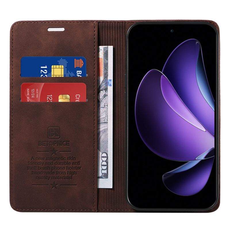 Flip Case Oppo Reno 13f 4g / 5g / 13 Fs 5g Handyhülle Anti-rfid-technologie Betopnice
