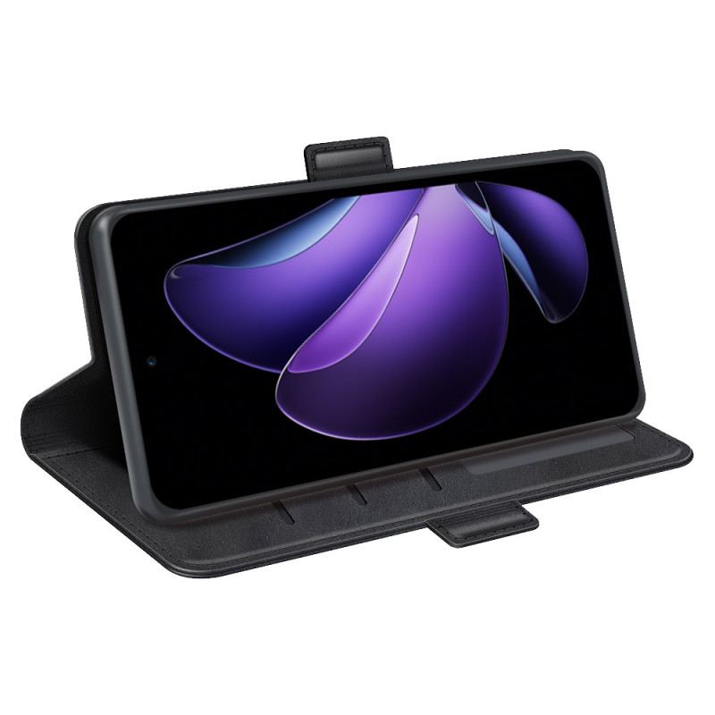 Lederhüllen Oppo Reno 13f 4g / 5g / 13 Fs 5g Doppelverschluss