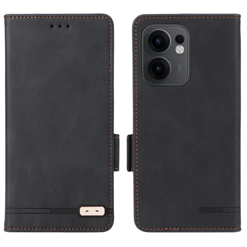 Lederhüllen Oppo Reno 13f 4g / 5g / 13 Fs 5g Handyhülle Retro-design