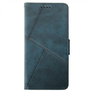 Lederhüllen Oppo Reno 13f 4g / 5g / 13 Fs 5g Idewei Streifen