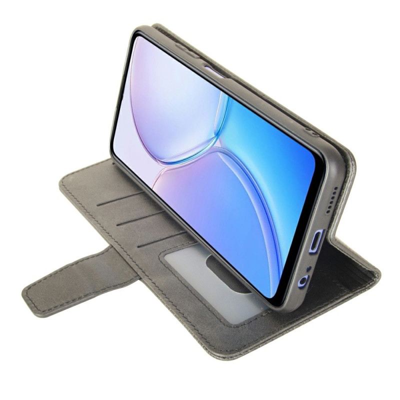 Lederhüllen Oppo Reno 13f 4g / 5g / 13 Fs 5g Idewei Streifen