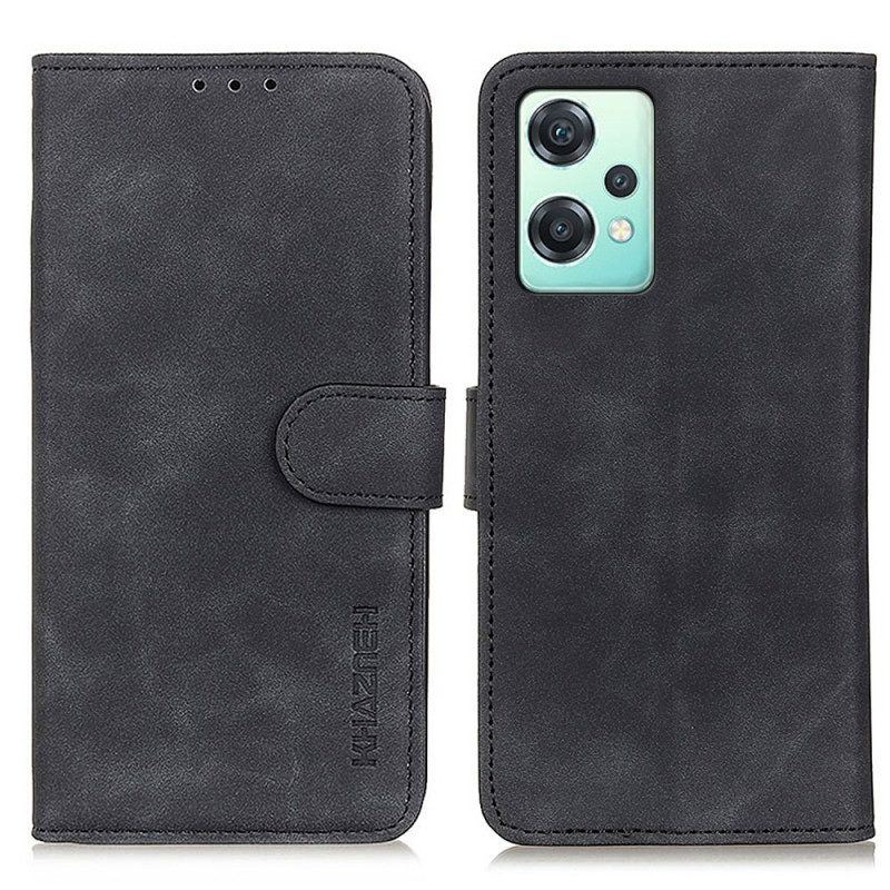 Flip Case Für OnePlus Nord CE 2 Lite 5G Khazneh Vintage-ledereffekt