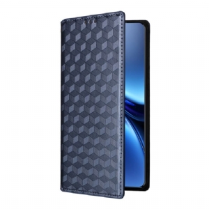 Flip Case Vivo X200 Pro Handyhülle Rautenmuster