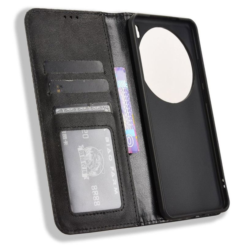 Flip Case Vivo X200 Pro Vintage-bordüre