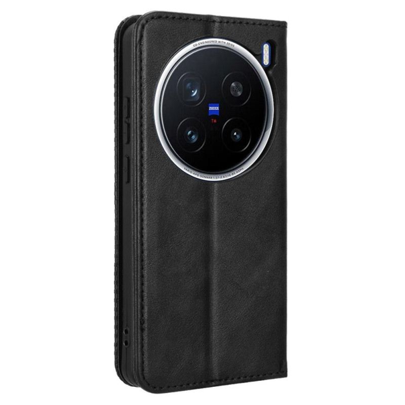 Flip Case Vivo X200 Pro Vintage-bordüre