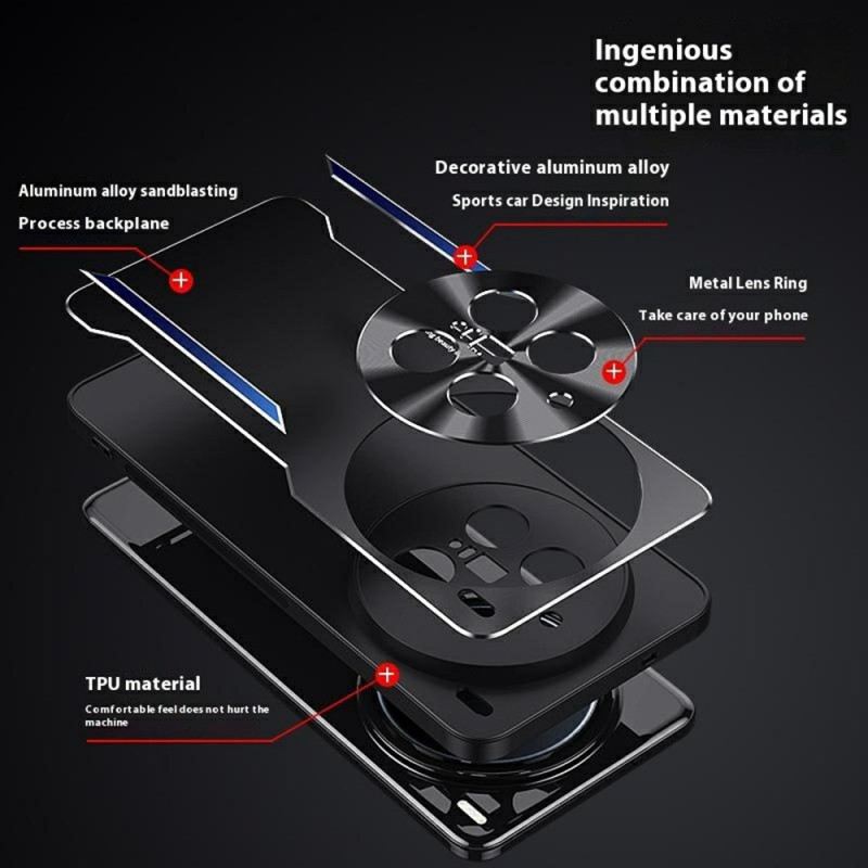 Hülle Für Vivo X200 Pro Metalloptik