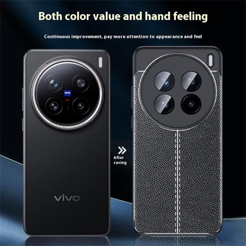 Hülle Vivo X200 Pro Handyhülle Doppelt Gestrichelt