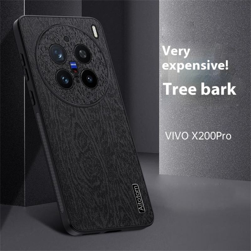 Hülle Vivo X200 Pro Handyhülle Holzstruktur
