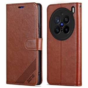 Lederhüllen Vivo X200 Pro Handyhülle Azns