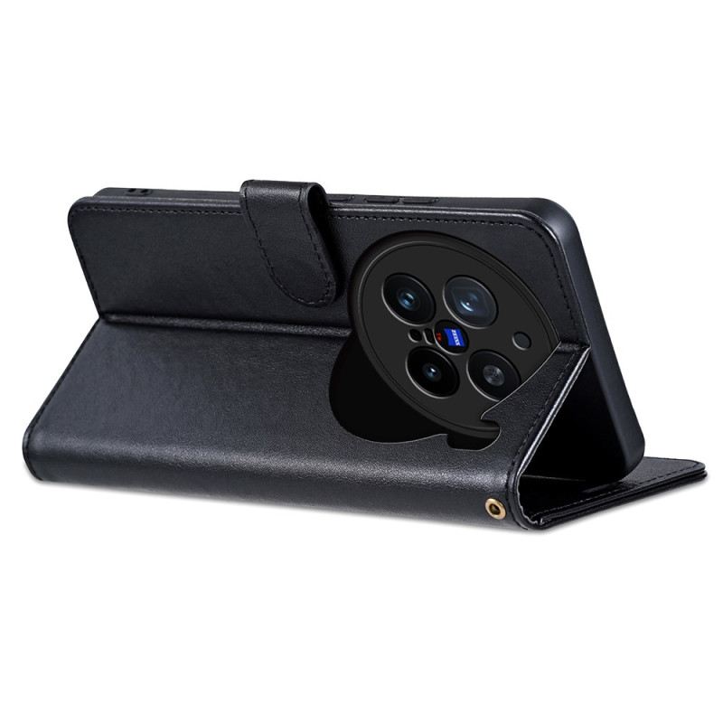 Lederhüllen Vivo X200 Pro Handyhülle Azns