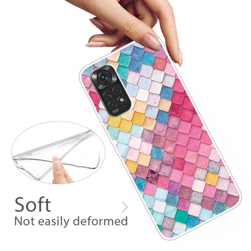 Hülle Für Xiaomi Redmi Note 11 / Note 11S Bunte Quadrate