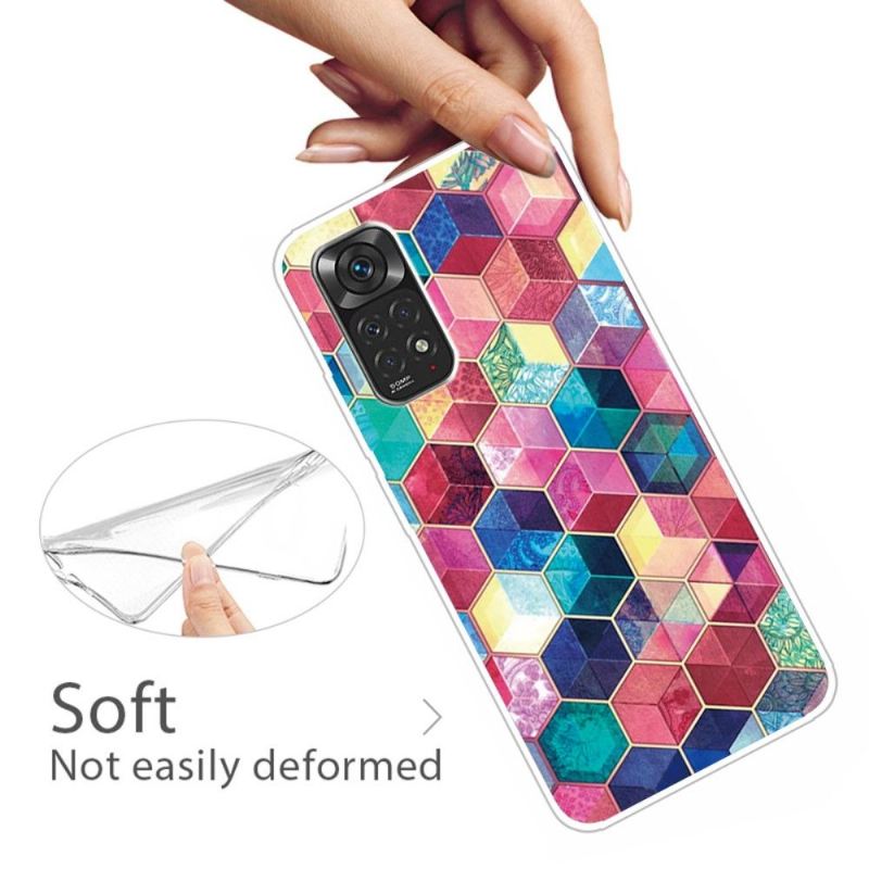 Hülle Für Xiaomi Redmi Note 11 / Note 11S Farbige Blöcke