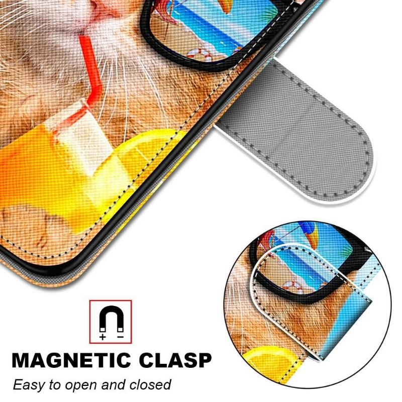 Lederhüllen Für Xiaomi Redmi Note 11 / Note 11S Brille Art.-nr