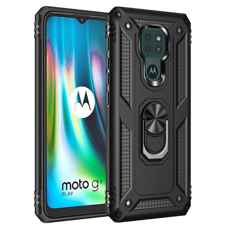 Hülle Für Motorola Moto G9 Play Hybrid-unterstützungsfunktion