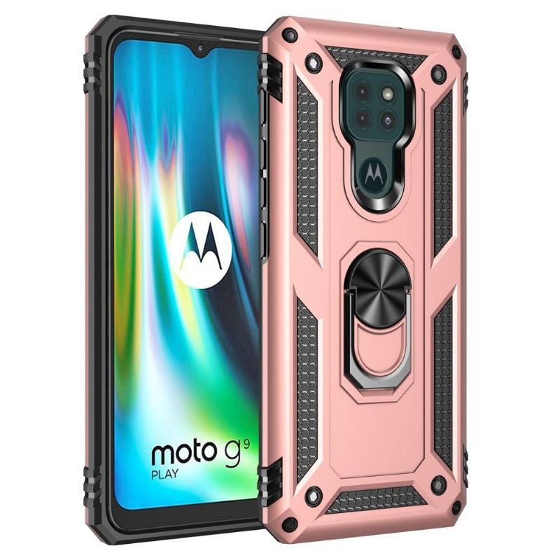 Hülle Für Motorola Moto G9 Play Hybrid-unterstützungsfunktion