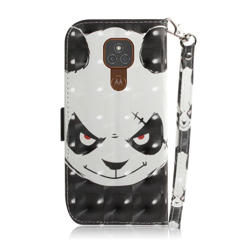 Lederhüllen Für Motorola Moto G9 Play Böser Panda