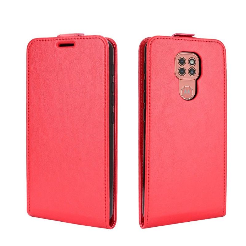 Lederhüllen Für Motorola Moto G9 Play Schutzhülle Flip Case Vertikales Kunstleder