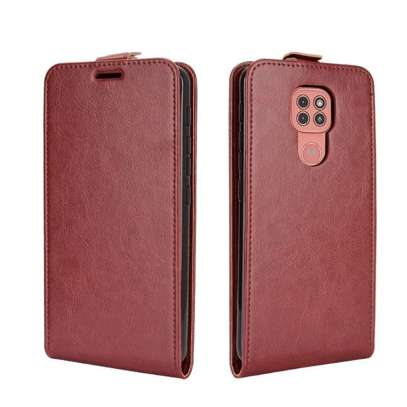 Lederhüllen Für Motorola Moto G9 Play Schutzhülle Flip Case Vertikales Kunstleder
