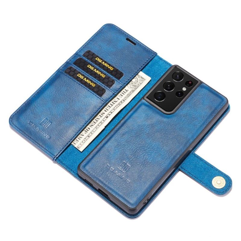 Hülle Flip Case Für Samsung Galaxy S21 Ultra 5G Schutzhülle 2 in 1 Abnehmbar