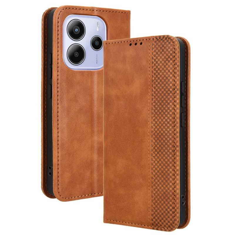 Flip Case Xiaomi Redmi Note 14 4g Handyhülle Vintage-rahmen