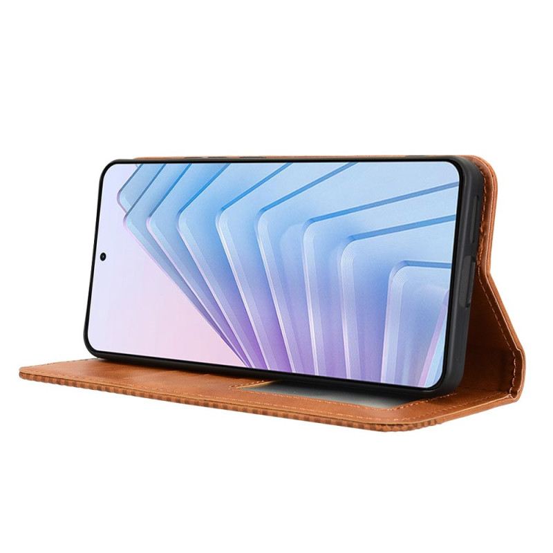 Flip Case Xiaomi Redmi Note 14 4g Handyhülle Vintage-rahmen