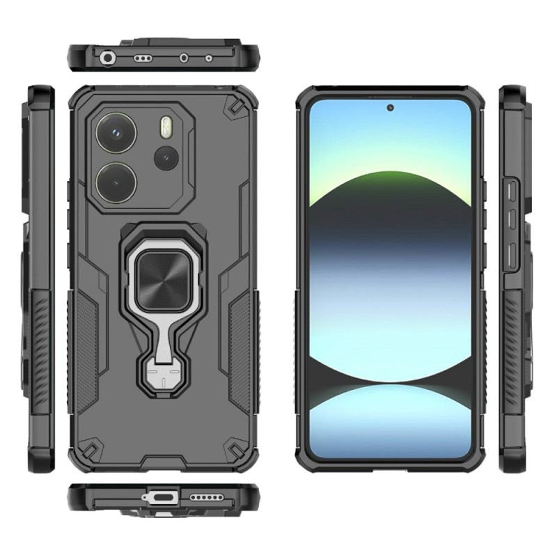 Hülle Xiaomi Redmi Note 14 4g Extrem Robust Mit Drehbarem Ständer