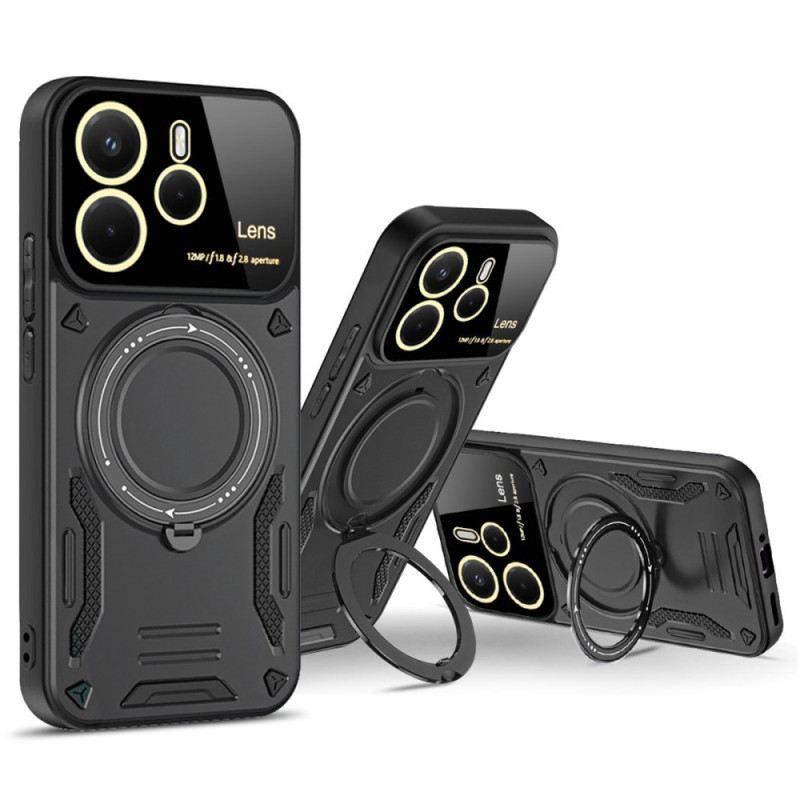 Hülle Xiaomi Redmi Note 14 4g Handyhülle Magnetisch Drehbar Stand