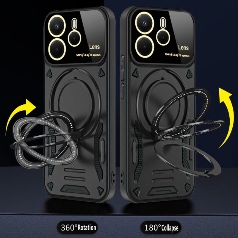 Hülle Xiaomi Redmi Note 14 4g Handyhülle Magnetisch Drehbar Stand