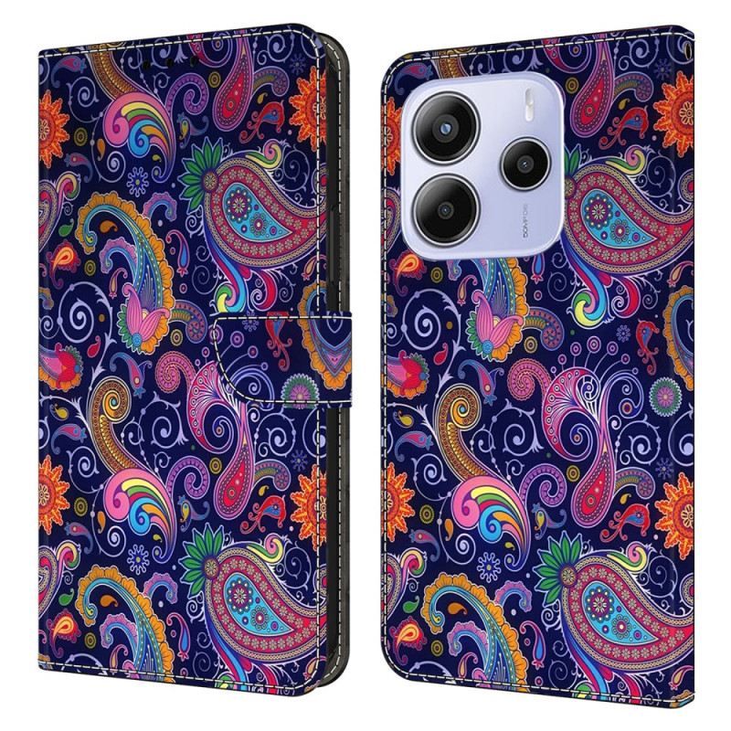 Lederhüllen Für Xiaomi Redmi Note 14 4g Ethnisches Muster