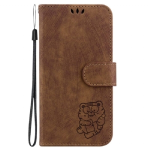 Lederhüllen Für Xiaomi Redmi Note 14 4g Katze