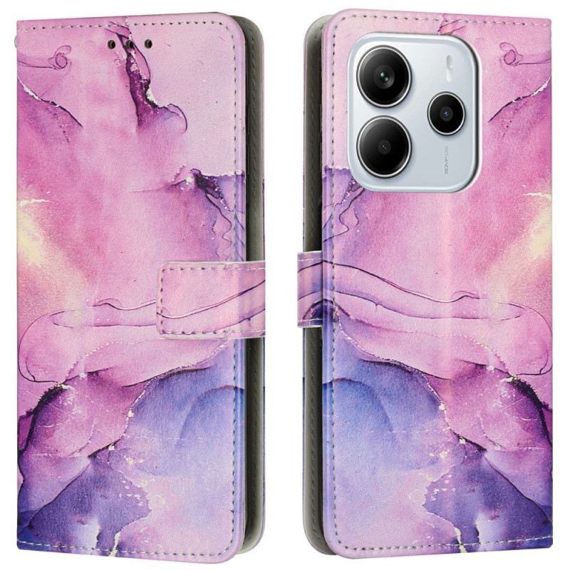 Lederhüllen Für Xiaomi Redmi Note 14 4g Marmoroptik