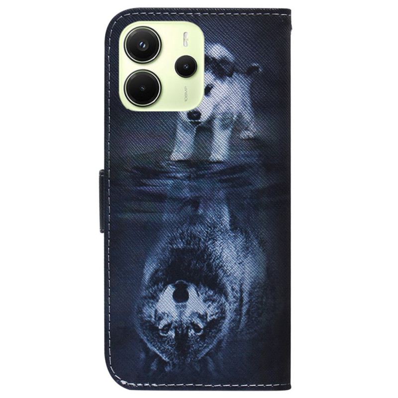 Lederhüllen Für Xiaomi Redmi Note 14 4g Welpentraum