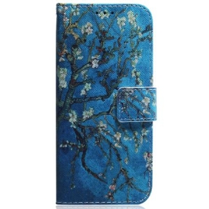 Lederhüllen Xiaomi Redmi Note 14 4g Aprikosenbaum Mit Blumen