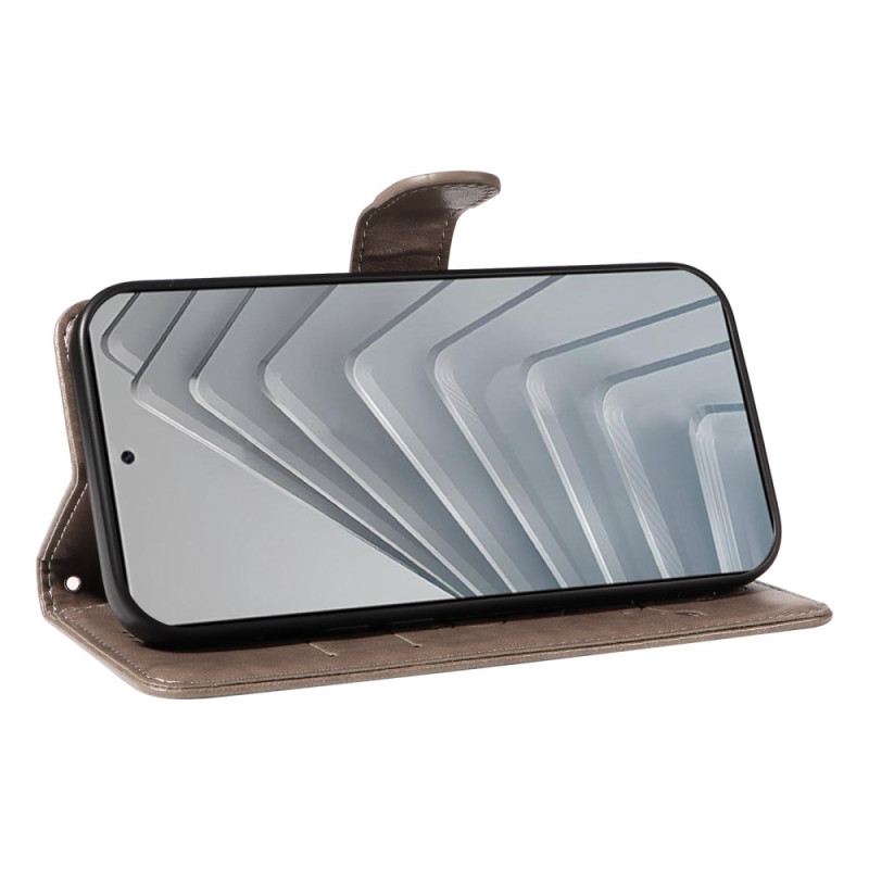 Lederhüllen Xiaomi Redmi Note 14 4g Blumenmuster