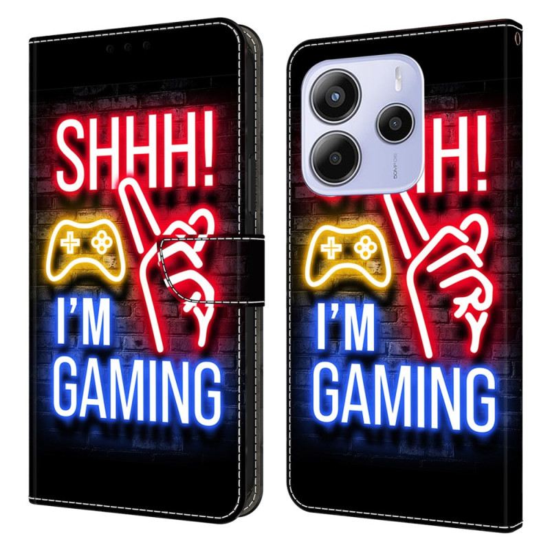 Lederhüllen Xiaomi Redmi Note 14 4g Handyhülle Gaming