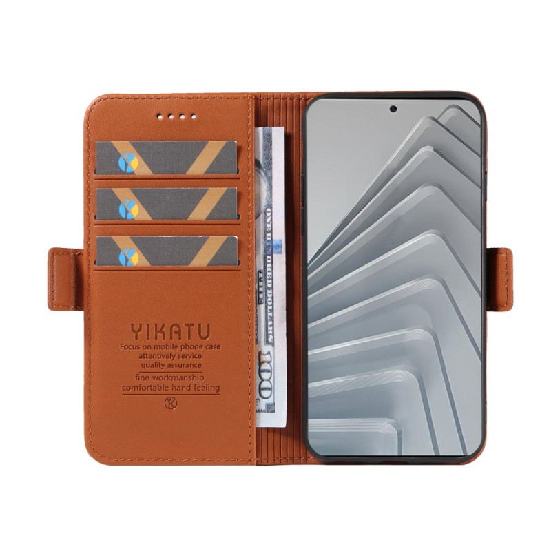 Lederhüllen Xiaomi Redmi Note 14 4g Handyhülle Yikatu