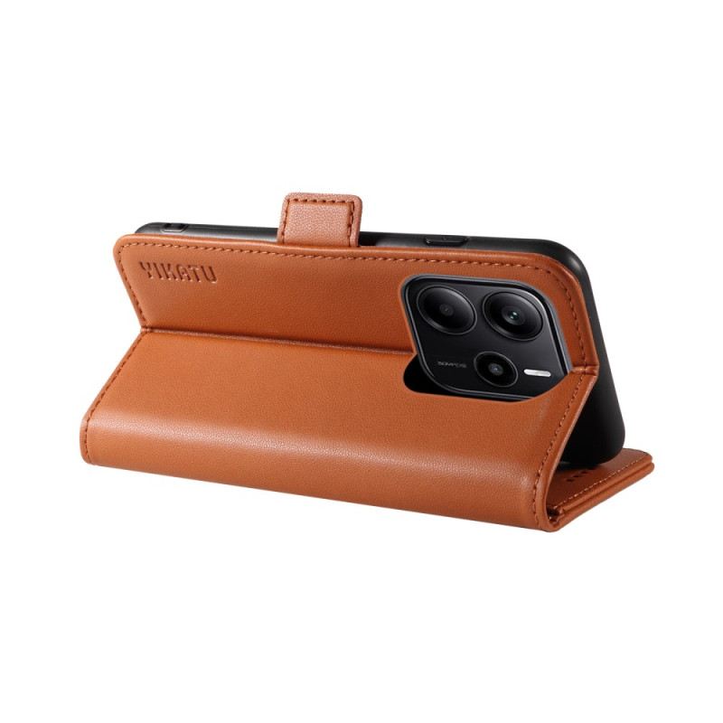 Lederhüllen Xiaomi Redmi Note 14 4g Handyhülle Yikatu