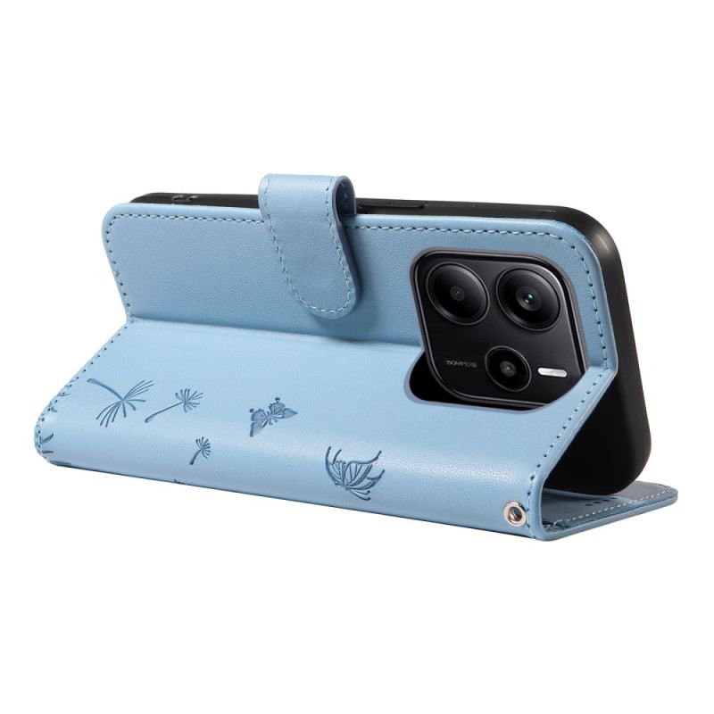 Lederhüllen Xiaomi Redmi Note 14 4g Löwenzahn