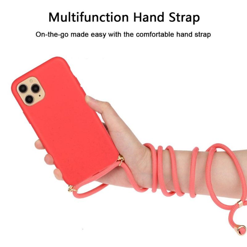 Hülle Für iPhone 12 Mini Anti-Sturz Mit Riemenschnur