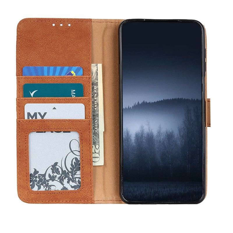 Flip Case Für Xiaomi Mi 11 Ultra Khazneh Retro-ledereffekt