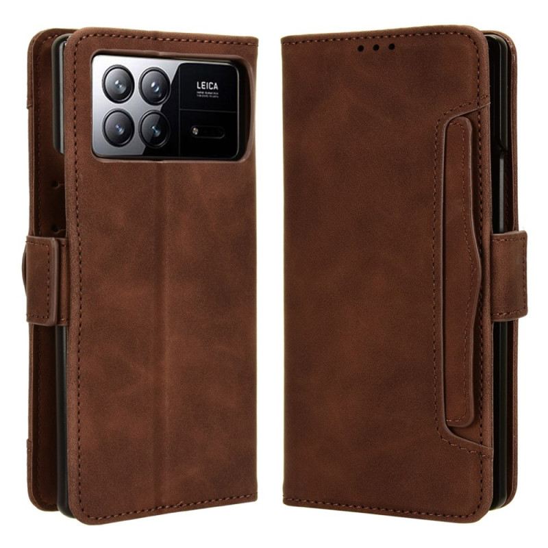 Lederhüllen Xiaomi Mix Fold 3 Handyhülle Multifunktional
