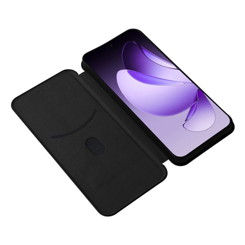 Flip Case Oppo Reno 13 5g Handyhülle Carbonfaser