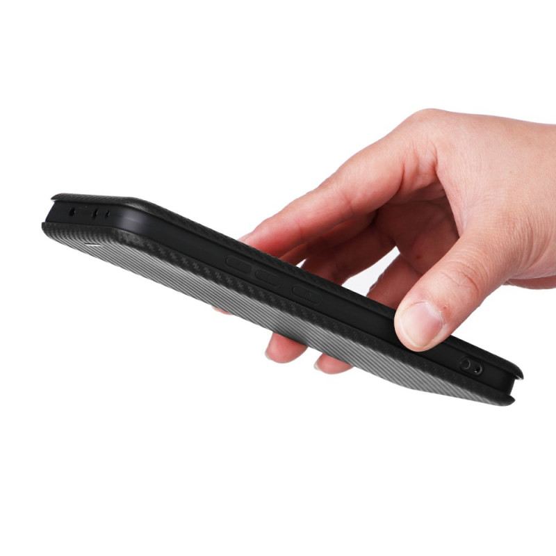 Flip Case Oppo Reno 13 5g Handyhülle Carbonfaser