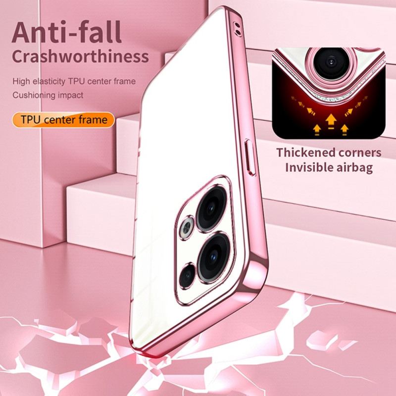 Hülle Für Oppo Reno 13 5g Rahmen In Metalloptik