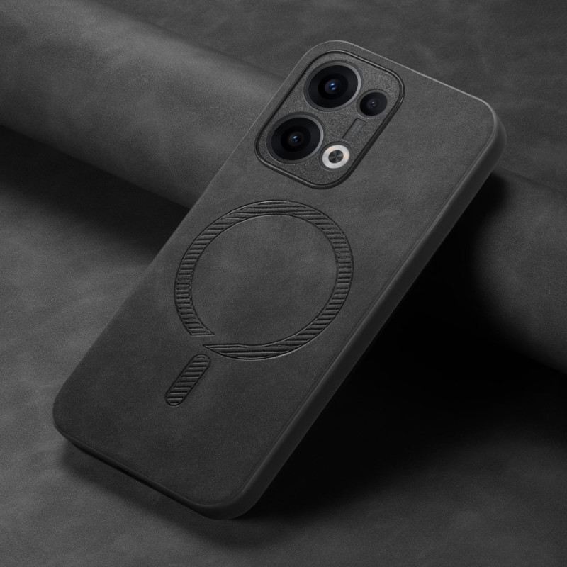 Hülle Oppo Reno 13 5g Magsafe-kompatible Lederoptik